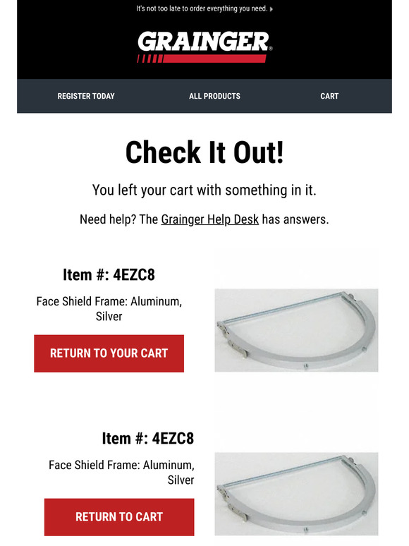 Grainger Email Newsletters Shop Sales, Discounts, and Coupon Codes