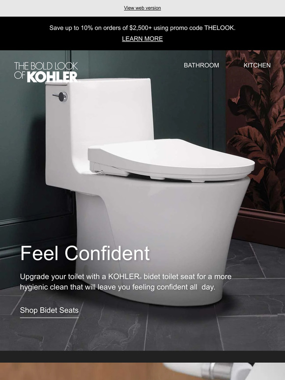Kohler Transform Your Daily Routine with Bidet Seats Milled