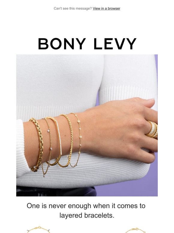 Explore stacked bracelets