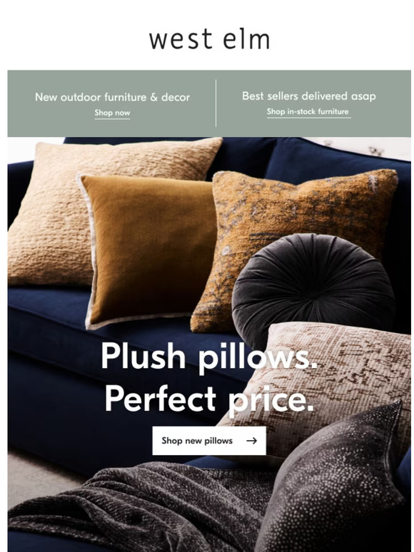 West Elm Email Newsletters Shop Sales, Discounts, and Coupon Codes