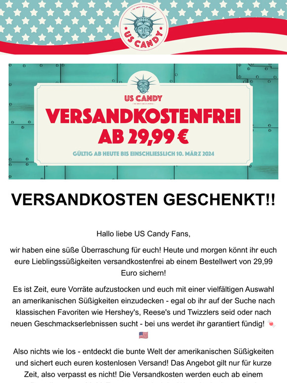 New Stuff & Versandkostenfrei 🍭🚚