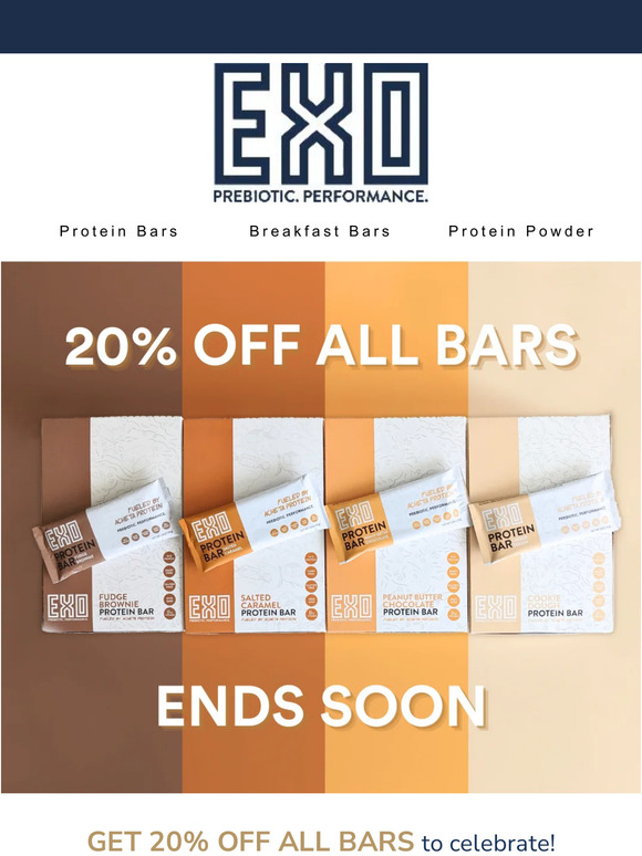 Last chance for 20% OFF!