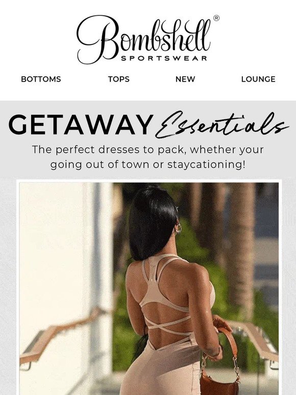 Bombshell Sportswear: The Perfect Getaway Dress! 🏖️