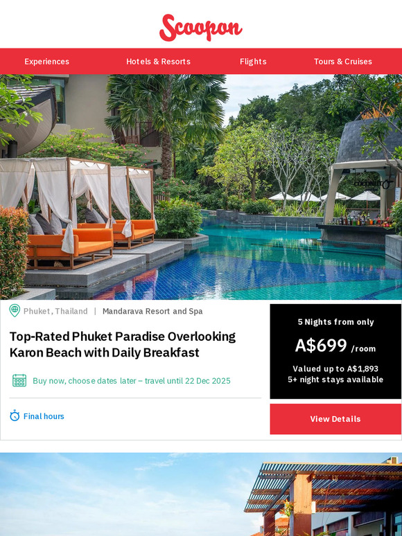 Scoopon: HOT 🔥 Thailand Deals in Phuket, Koh Samui, Kaho Lak and ...