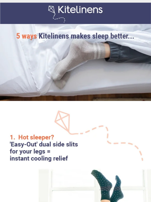 5 Ways Kitelinens will change the way you sleep 💤