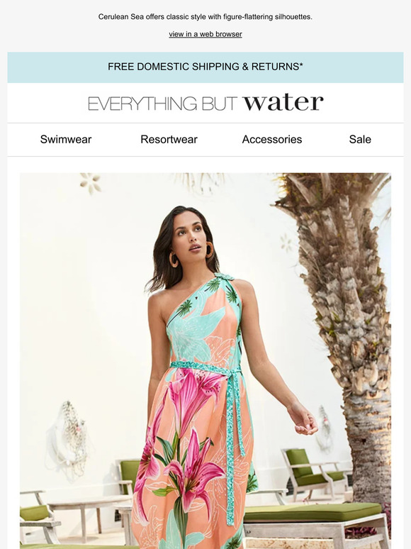 Everything But Water Striking cover ups and sundresses Shop our