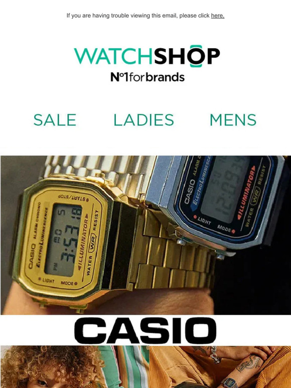 CASIO vintage style since 1974 | SALE up to 70% off | Selected lines