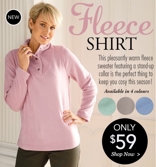 victoria hill: NEW Winter Warming Style, Fleece Shirt