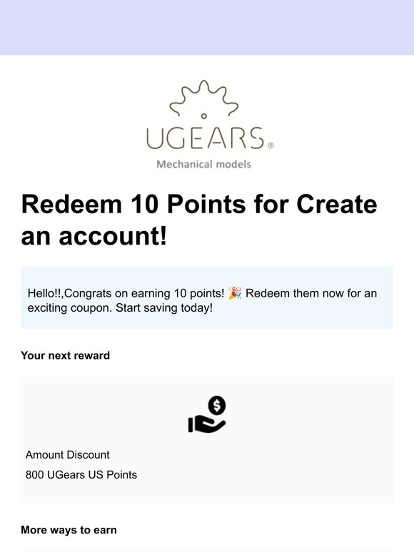 🎉 You've Earned 10 Reward Points!