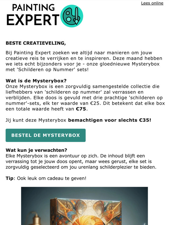 Ontdek onze nieuwe Mysterybox... 🤩