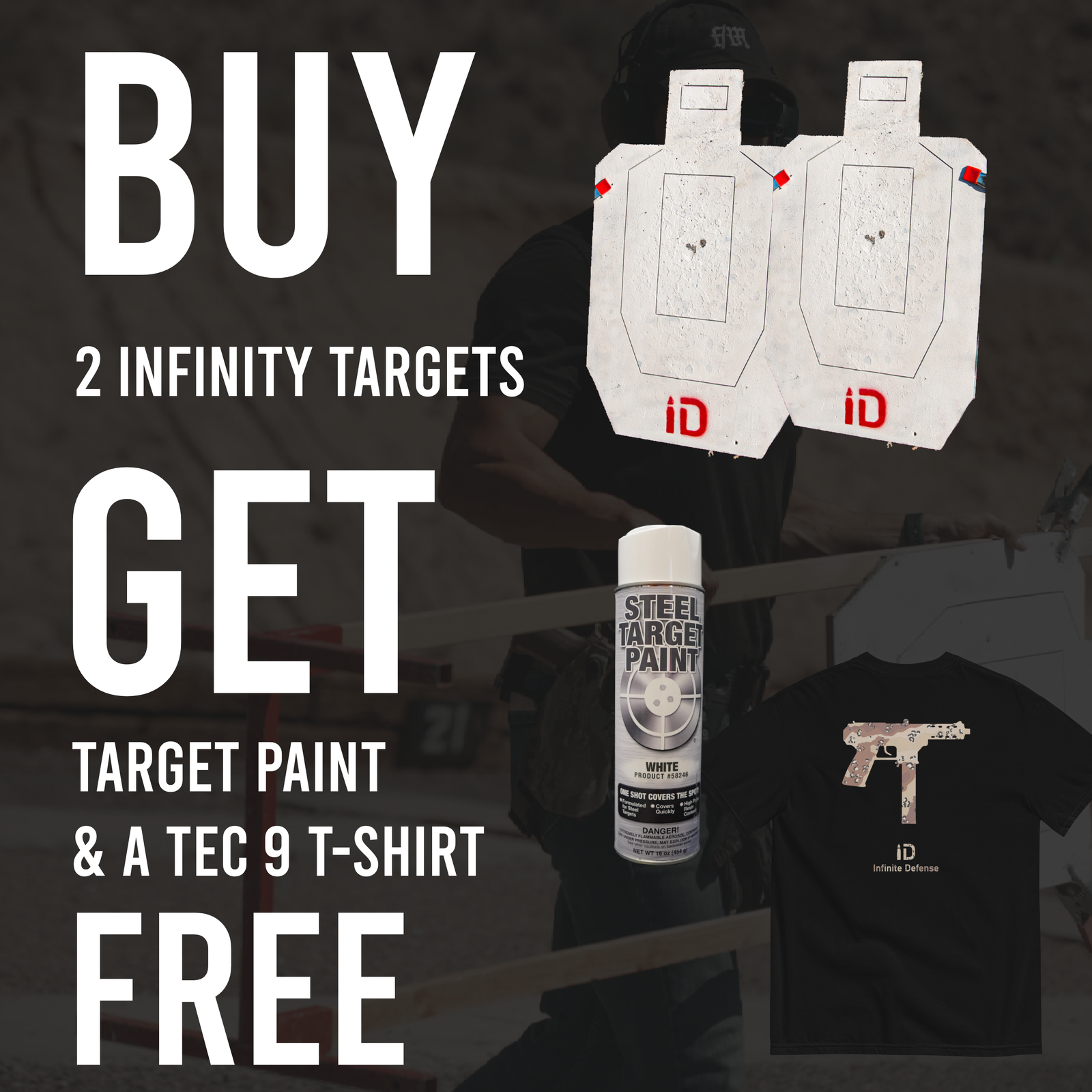 Infinity Targets: THE BEST PAINT FOR ID TARGETS | Milled
