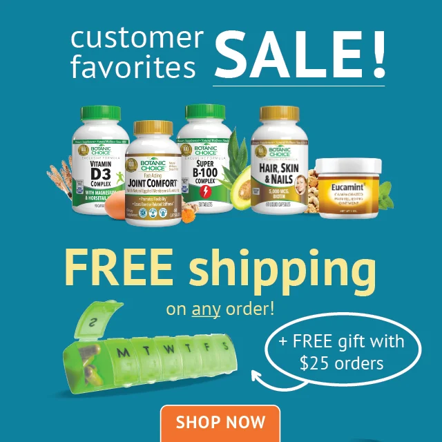 Botanic Choice Hi, your free shipping and gift are inside! Milled