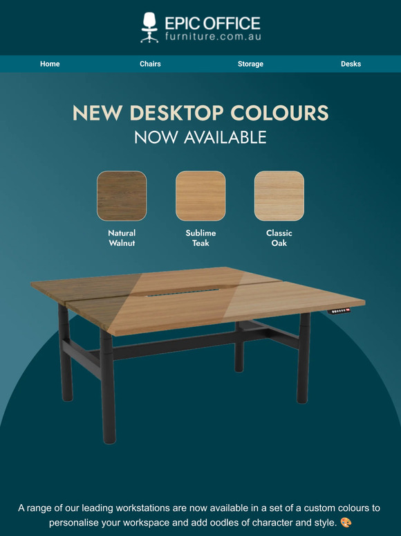 Walnut, Teak, and Oak - New Desktop Colours for Peak Workspace Style