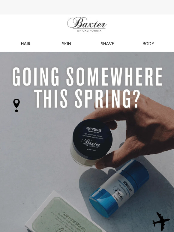 Baxter Of California Email Newsletters Shop Sales, Discounts, and