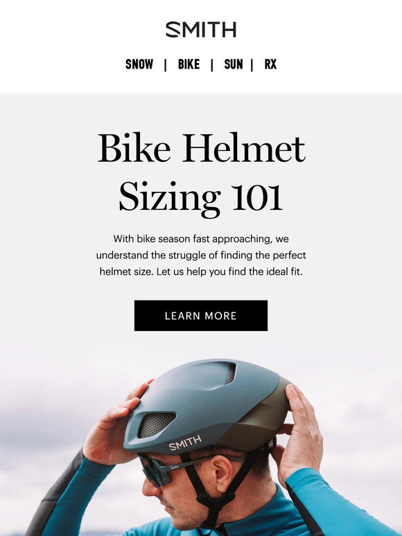 Smith Optics Bike Helmet Sizing Made Easy Milled