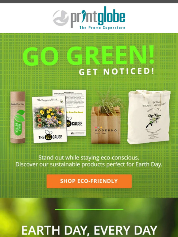 Plan Ahead For Earth Day Promotions