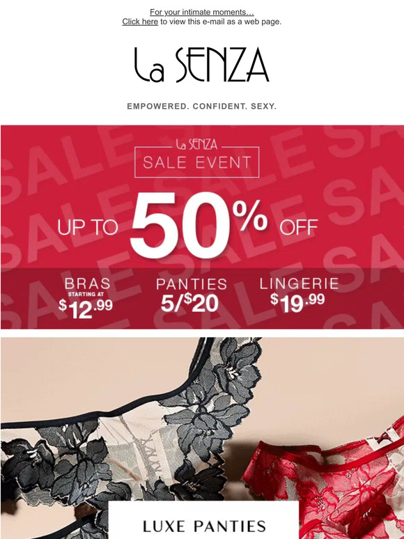 La Senza: Black Friday is early acesss ON NOW!