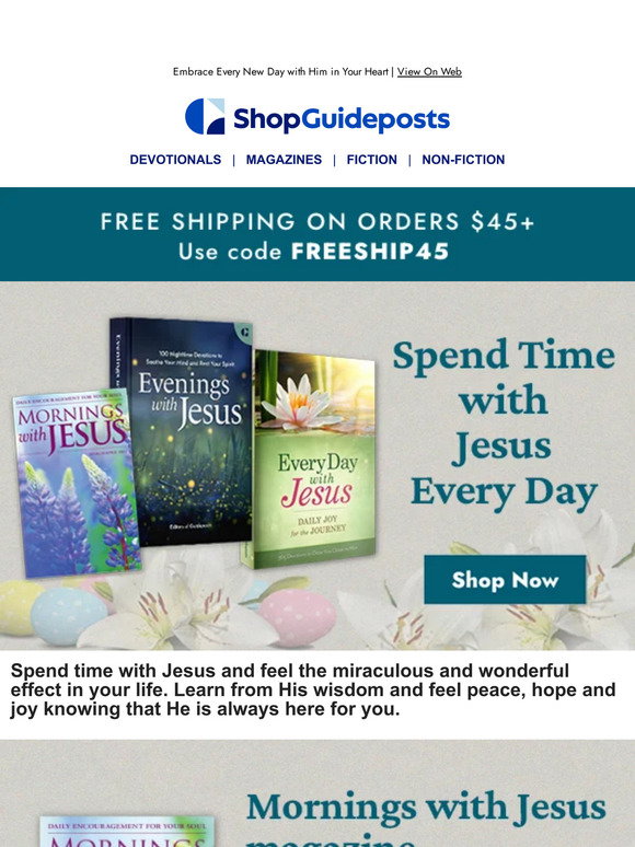 Shopguidepost Org Guideposts: Celebrate Easter Joy with Jesus! ️ | Milled