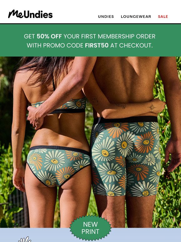 MeUndies Email Newsletters: Shop Sales, Discounts, and Coupon Codes