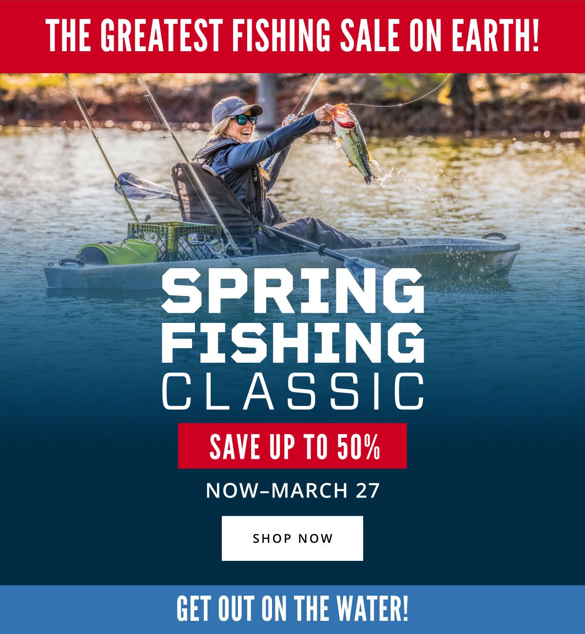 Cabelas: Stock Up & Save During The Spring Fishing Classic