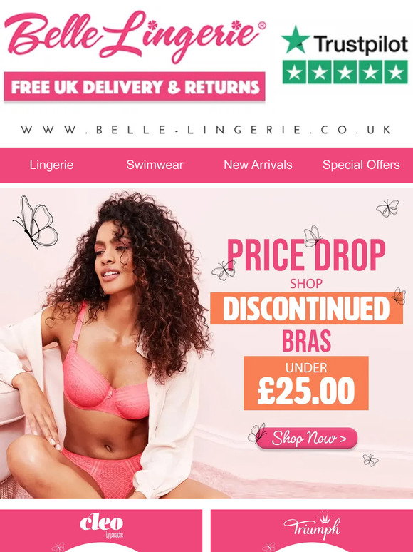 😱 SALE  Discontinued Bras - When They're Gone, They're Gone