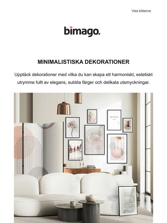 Upptäck att skönhet ligger i enkelhet
