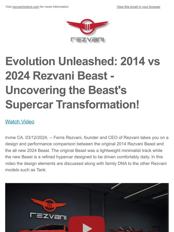 Video:  2014 vs 2024 Rezvani Beast - Uncovering the Beast's Supercar Transformation!
