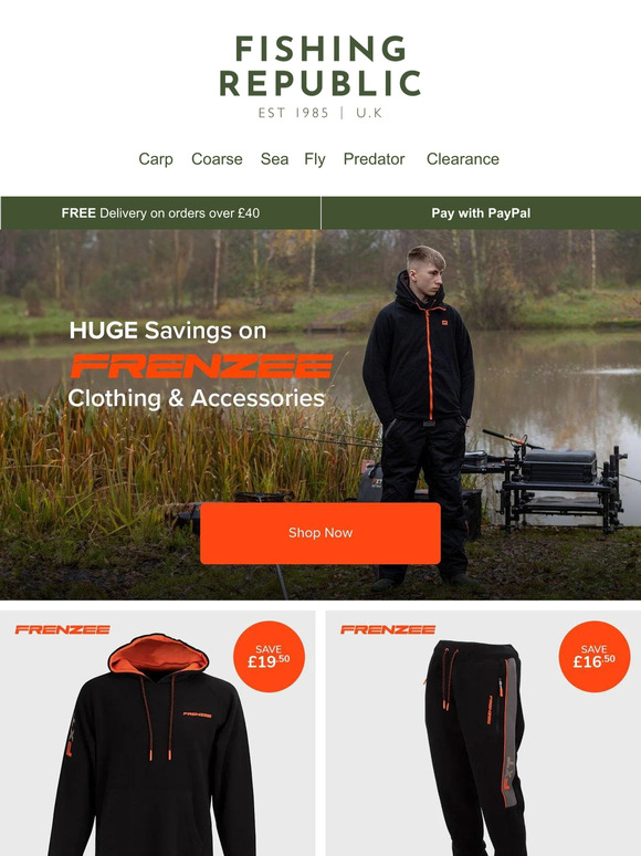 Huge savings on Frenzee clothing