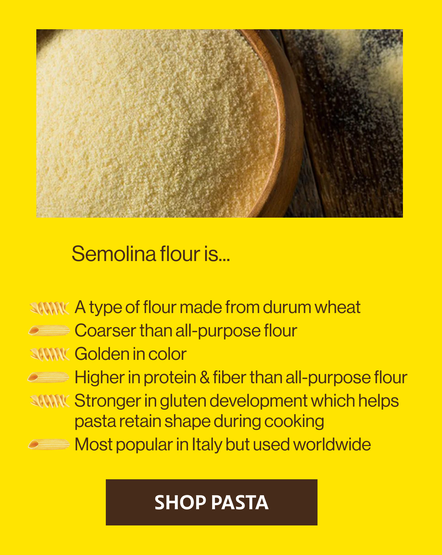 Brami What does Semolina Flour actually do? 🍝 Milled