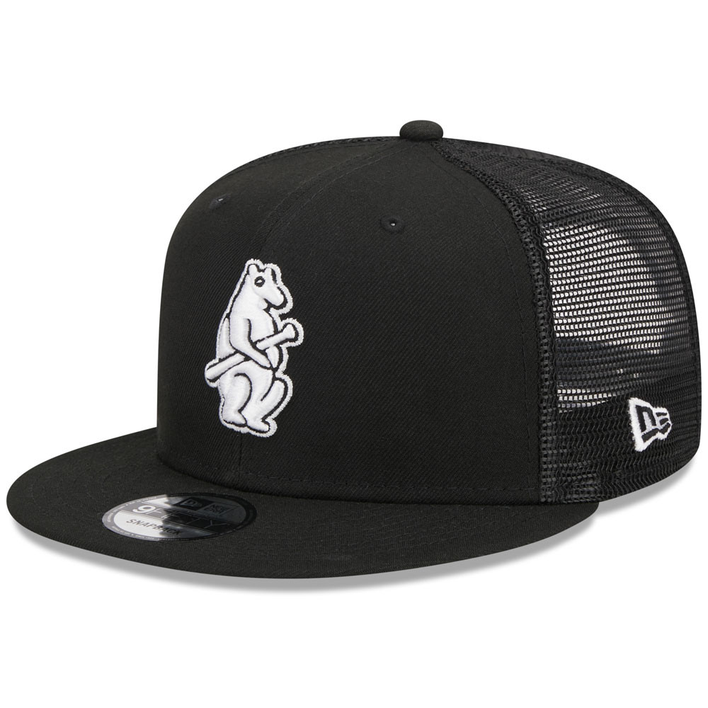 Image of Chicago Cubs Black 1914 9FIFTY Snapback