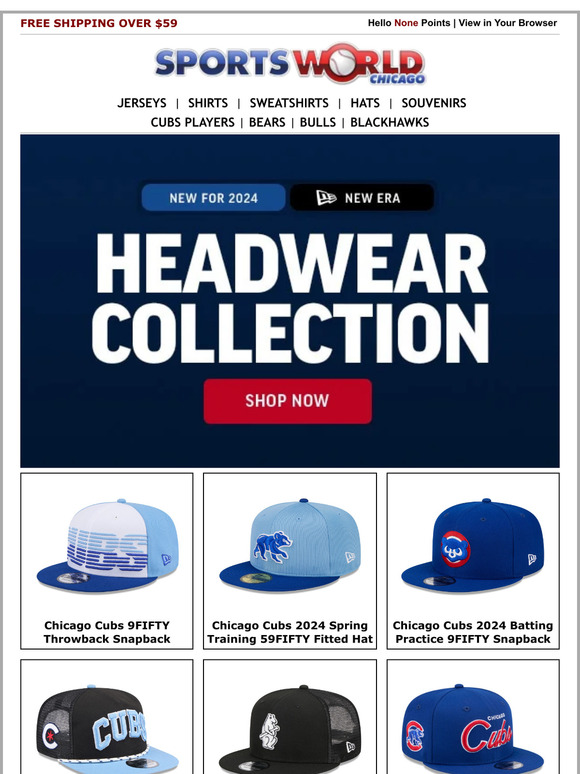 Sports World Chicago 🚩 NEW ARRIVALS Chicago Cubs 2024 Hats by New Era