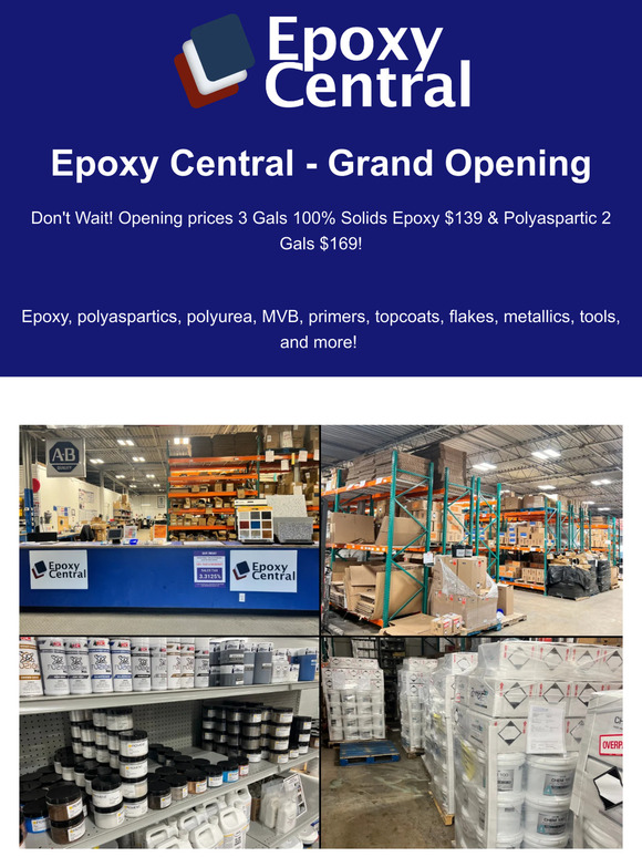 Epoxy Central Opening - Chem Tech Coatings - Tri State