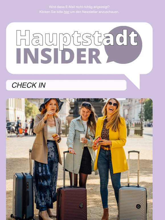 HAUPTSTADT INSIDER – 20% Easter-Spring-Deal 🌷