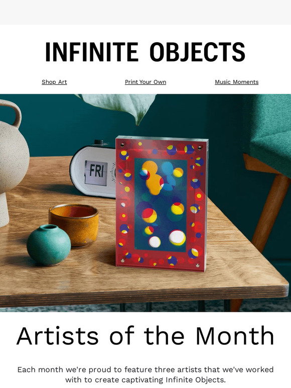 Infinite Objects: IO Artists of the Month 🖼️ March 2024 | Milled