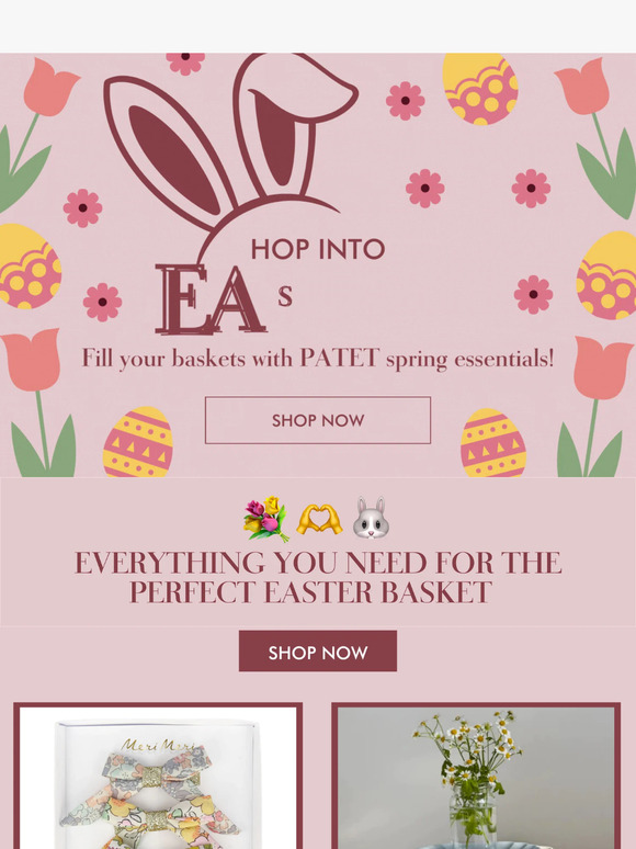 ACT FAST! Easter Sneaks Up Early This Year 🐰