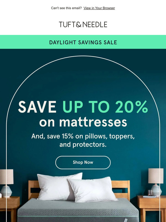 Tuft and Needle Shop the best of the sale Milled