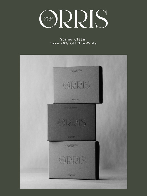 Spring Clean: 20% Off Site-Wide