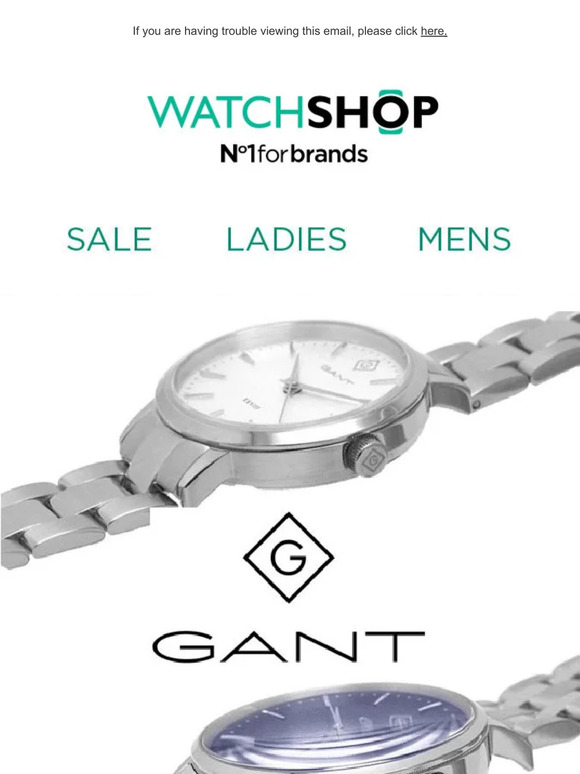 GANT Watches | Preppy since 1949 | Up to 70% Sale items