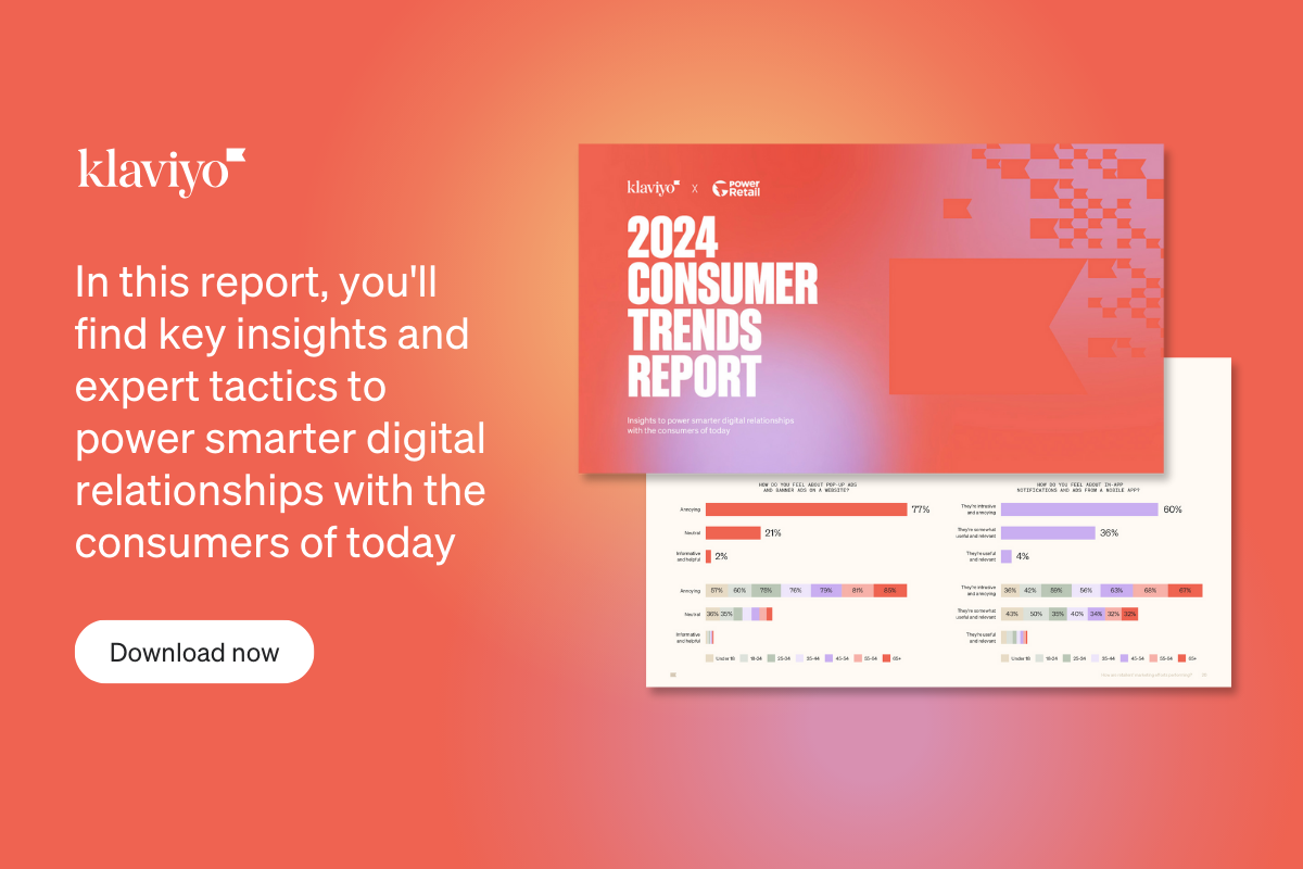 Power Retail EXCLUSIVE INSIGHTS The Ultimate 2024 Consumer Trends