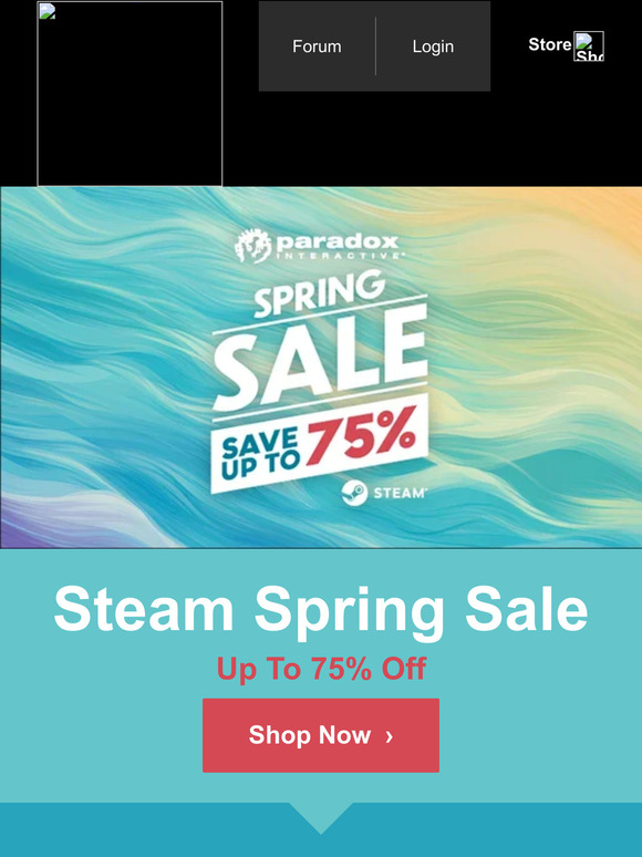 Up To 75% Off On The Steam Spring Sale