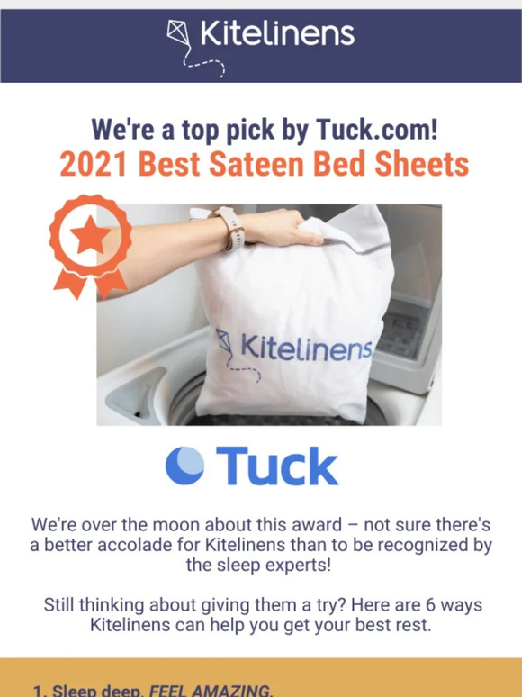 2021 is showing Kitelinens some love y'all! 🥰