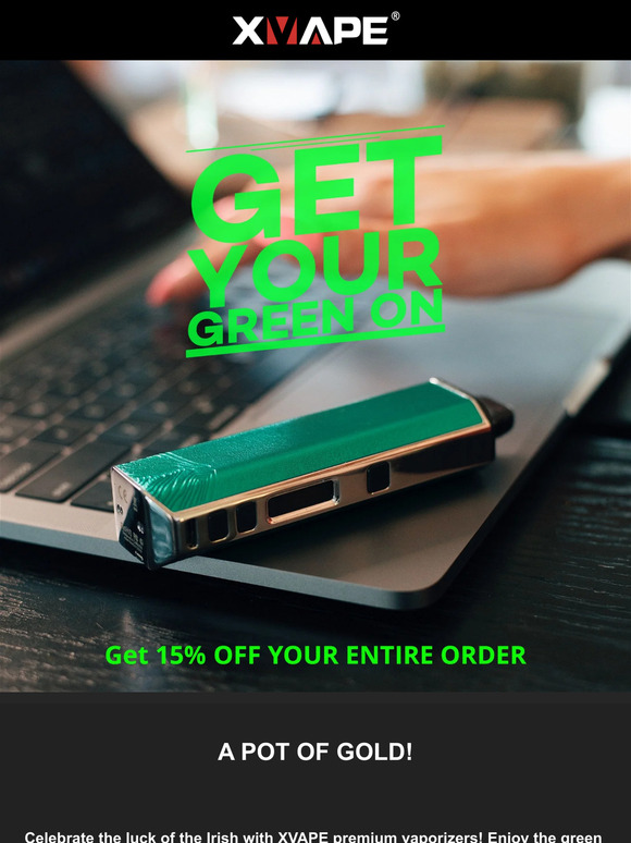 🍀 Elevate St. Patrick's Day with Premium Vapes!