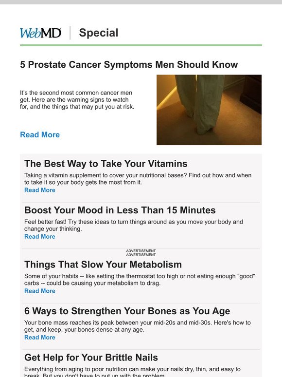 5 Prostate Cancer Symptoms Men Should Know