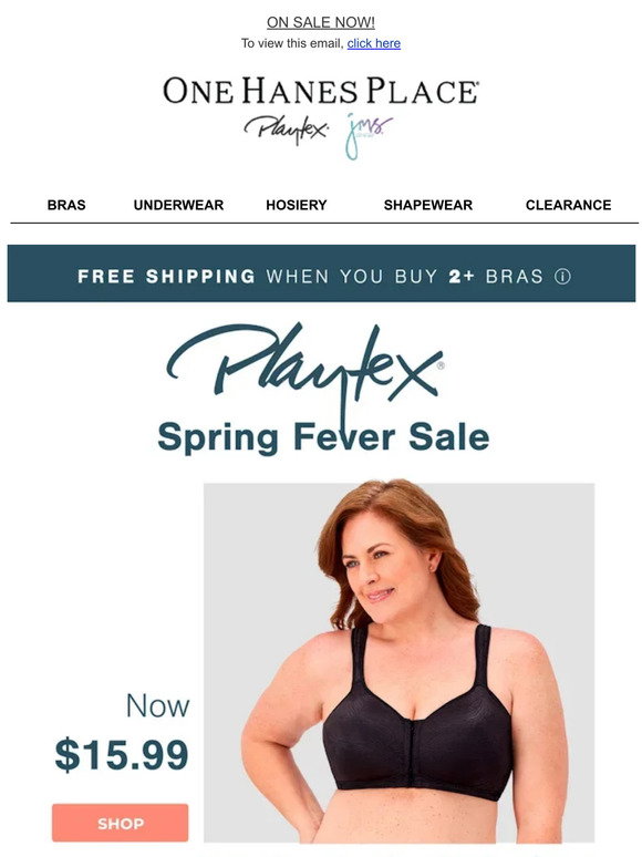 Check Out New Arrivals from Playtex ➡️ - One Hanes Place