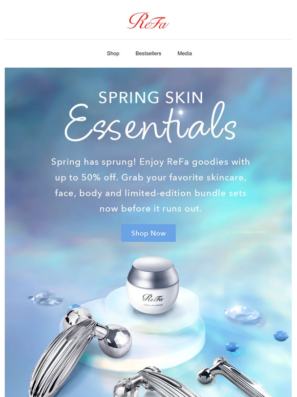 🌸 Spring Skin Essentials Sale! Up to 50% Off!