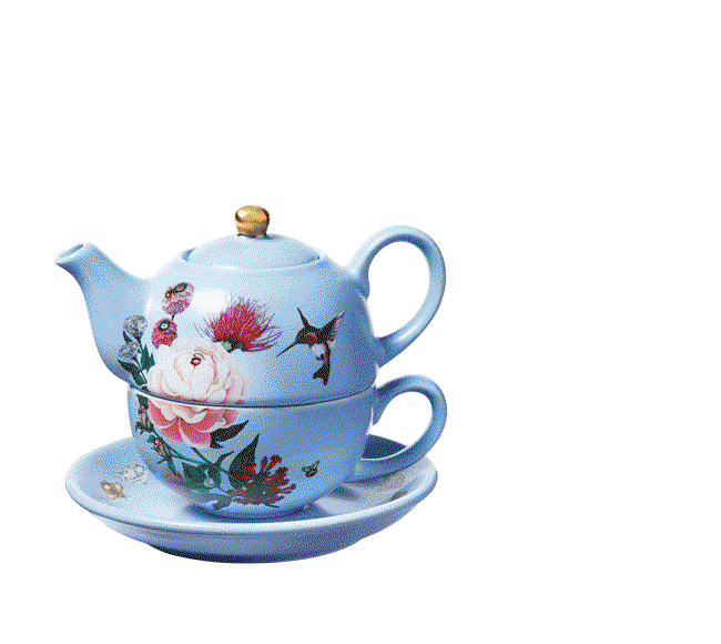 Sue Tsai Teapot and Teacup Pour