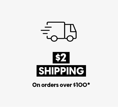 $2 Shipping over $90*