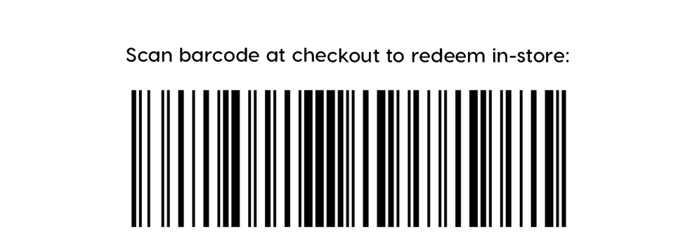 Redeem in-store!