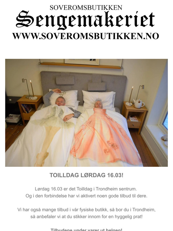 Gjør et kupp på kvalitetsvarer på Toilldag!