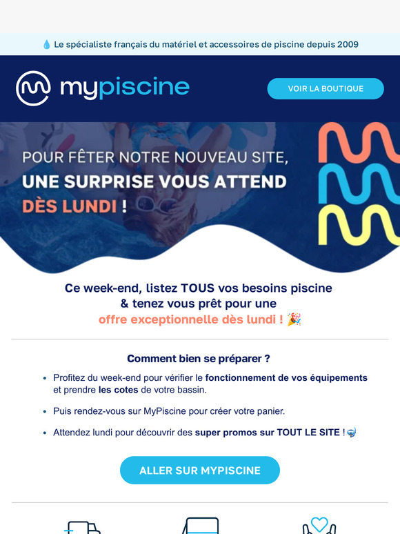 On a une nouvelle à vous annoncer !